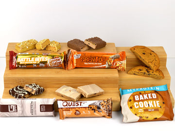 Box Of Protein | Fathers Day Gift | Gift for Him | Diet Protein Boxes | Protein Bars & Snacks | Battle Bites, Grenade, G Bar, Quest, MyProtein