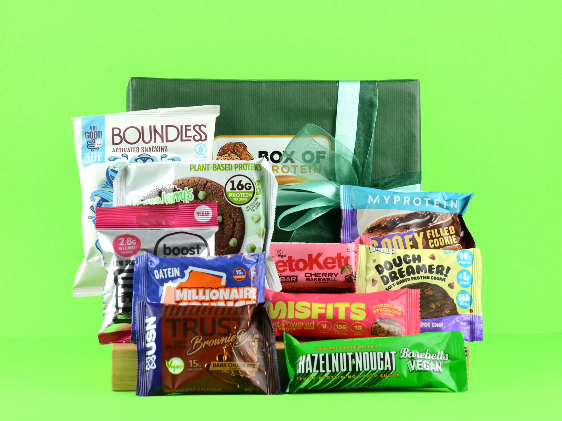 Box Of Protein | Vegan Diet Box | Diet Protein Boxes | Protein Snacks Hamper | Gym Gift Snacks | Oatein, USN, Boundless, Barebells, MyProtein, Misfits, Boostball, Keto Keto