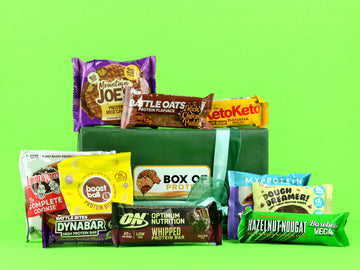 Box Of Protein | Vegan Diet Box | Diet Protein Boxes | Protein Snacks Hamper | Gym Gift Snacks | Battle Bites, Battle Oats, Barbells, ON Optimum Nutrition, MyProtein, Barebells, MyProtein, Boostball, Keto Keto, Yummo;s, Mountain Joe