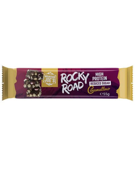 Mountain Joe's Rocky Road Protein Bar - Caramallow