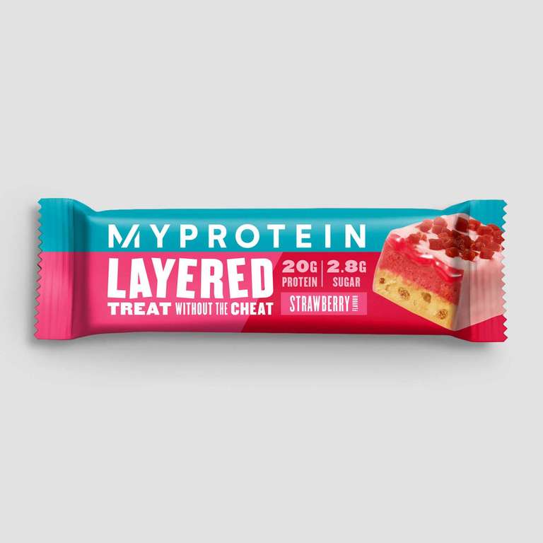 Myprotein Layered Protein Bar - Strawberry