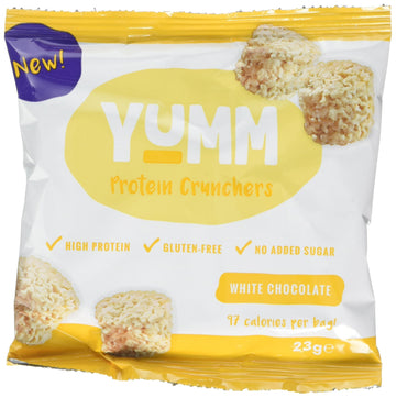 Protein Dynamix Yumm Protein Crunchers - White Chocolate