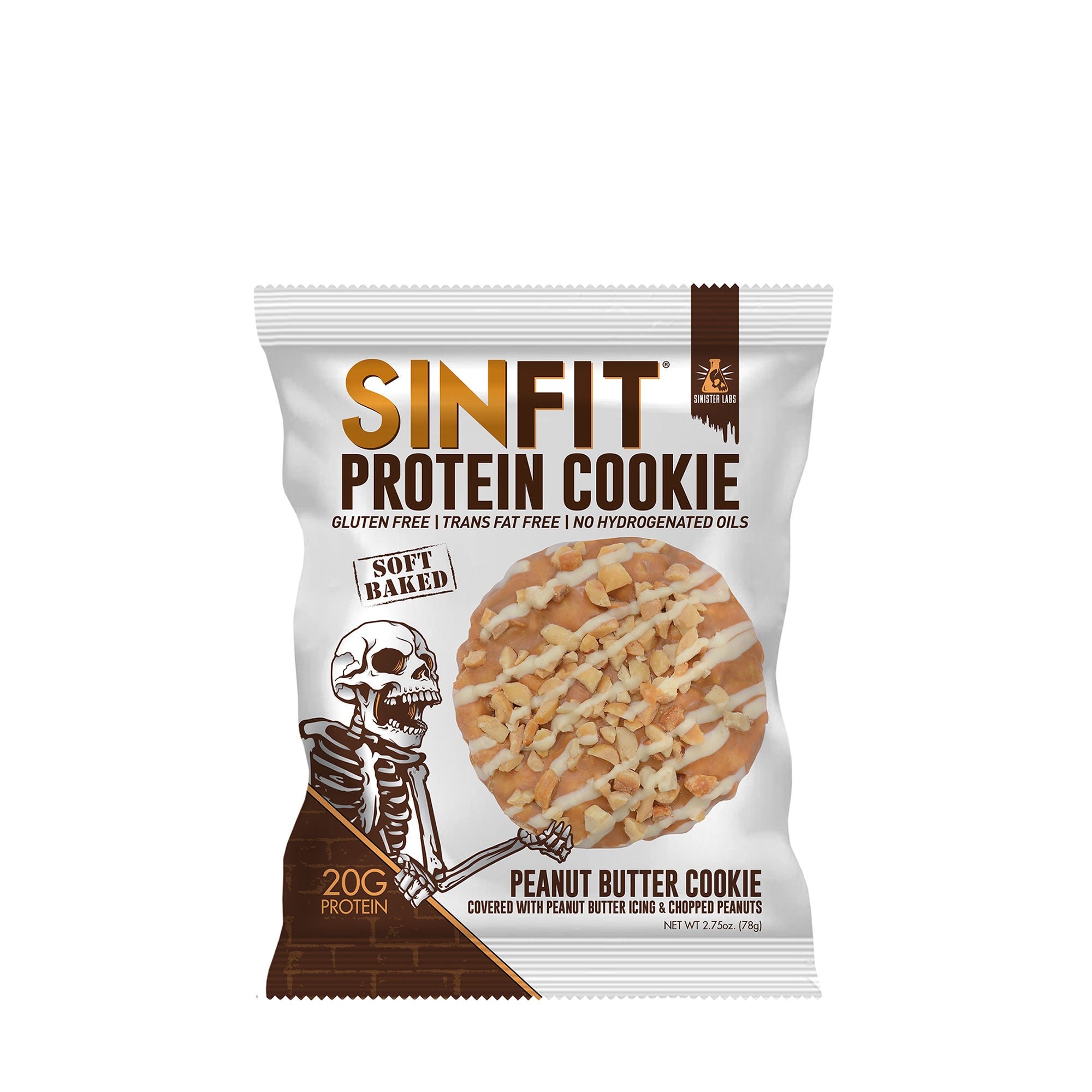 Sinister Labs Sinfit Protein Cookie - Peanut Butter