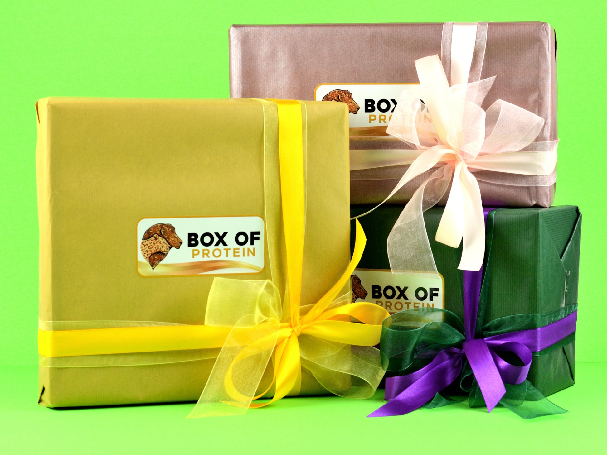 Box Of Protein | Protein Gift Boxes Wrapping | Protein Gift Boxes Ribbons | Protein Snacks Hamper | Gym Gift Snacks