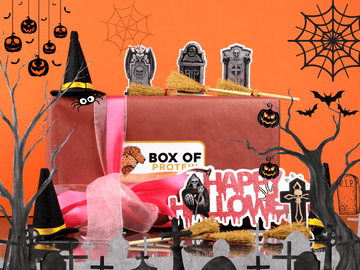 Box of Protein Halloween High Protein Gift Box, Hamper 