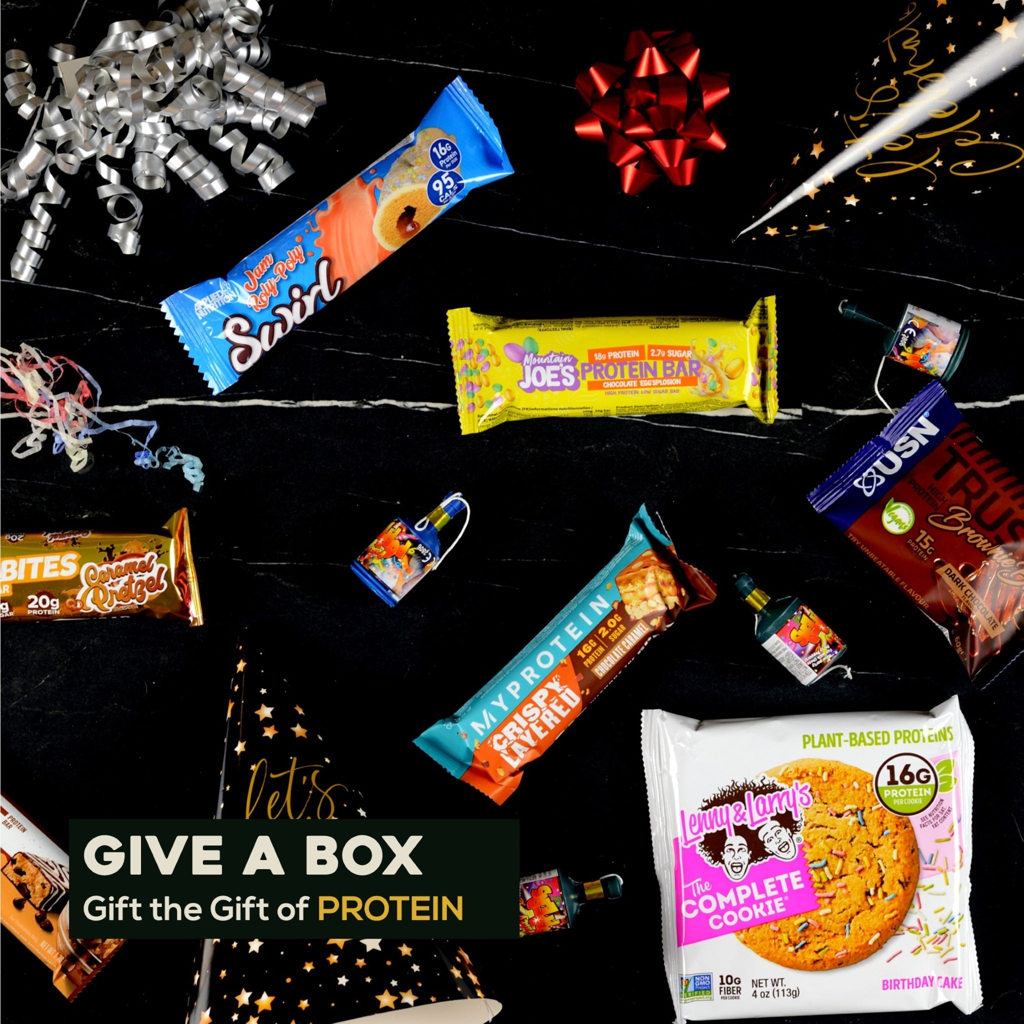 Box Of Protein | Birthday Gift Box | Protein Gift for Him & Gift for Her | Gym Gift Box